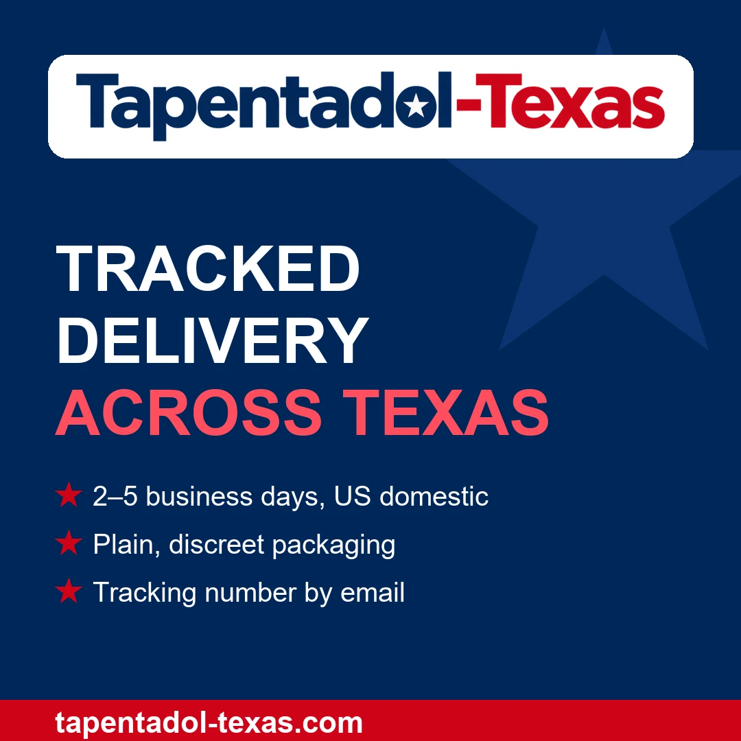 Tapentadol Texas tracked delivery across Texas in 2 to 5 business days
